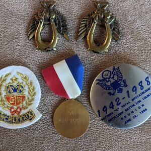 Vintage 1980s Anti-aircraft Artillery Battalion Minnesota Dahlia McMLXXXIX